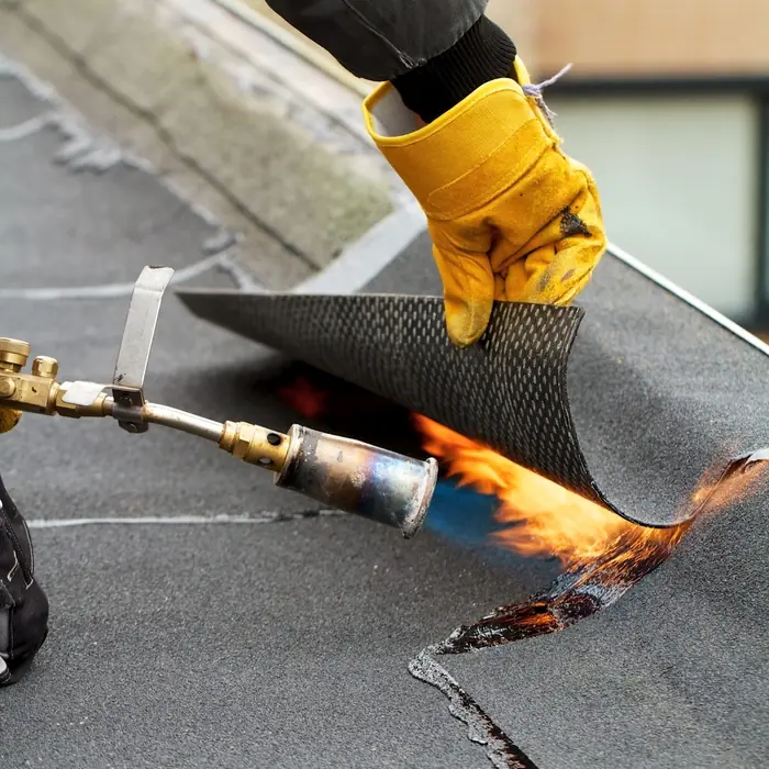 Roofing voor platte daken